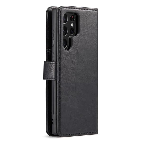 DG.Ming Samsung Galaxy S23 Ultra 2-in-1 Pung Etui - Sort Black