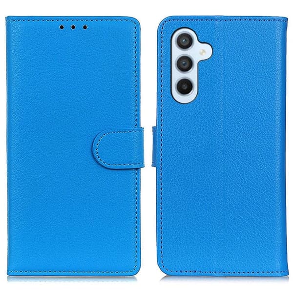 Classic Samsung Galaxy S24 FE flip etui - Blå Blue
