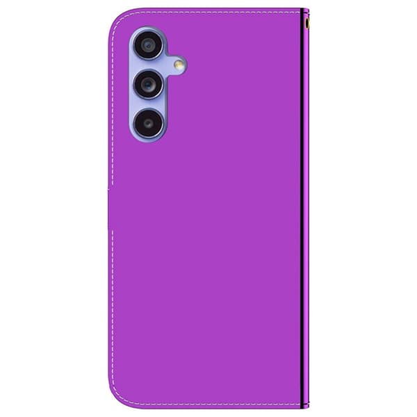 Mirror Samsung Galaxy A35 flip case - Violetti Purple