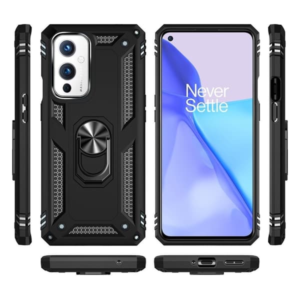 Bofink Combat OnePlus 9 deksel - Svart Black