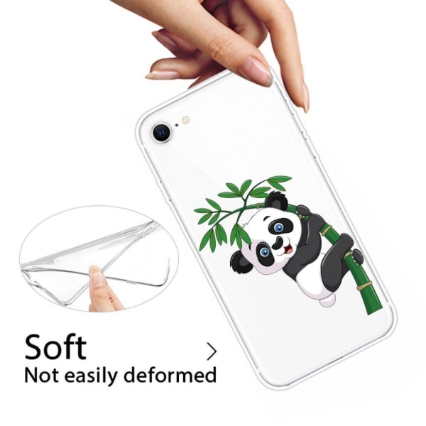 Deco iPhone SE 2020 skal - Panda Vit