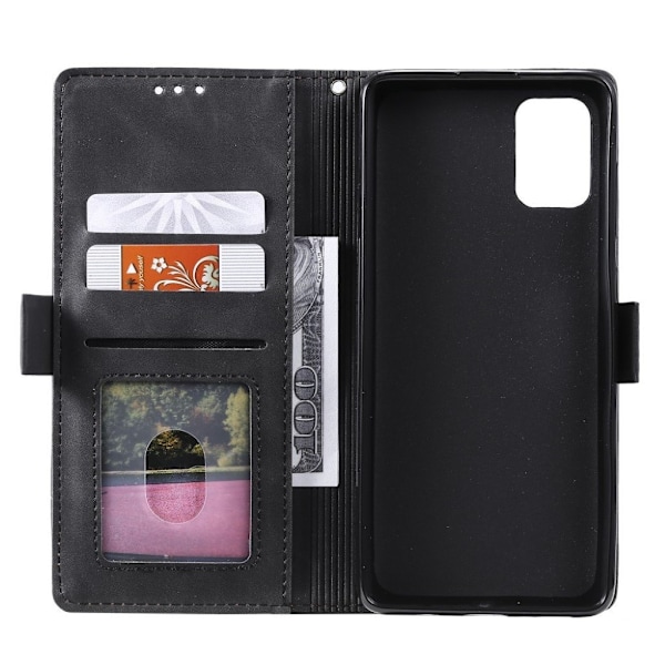 Suburbian läder Samsung Galaxy A41 fodral - Röd Röd