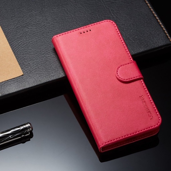 LC.IMEEKE Samsung Galaxy S10e flip case - Ruusu Pink
