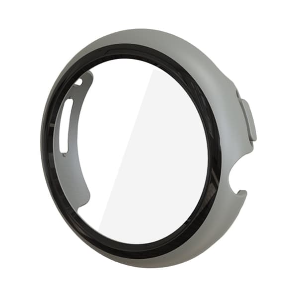 Google Pixel Watch-deksel med herdet glass - Grå Silver grey