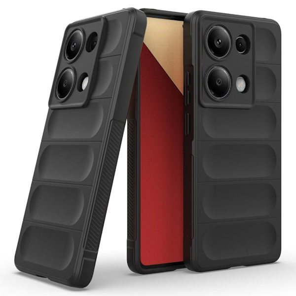 Mjukt greppformat Xiaomi Redmi Note 13 Pro 4G skal - Mörkblå Blå