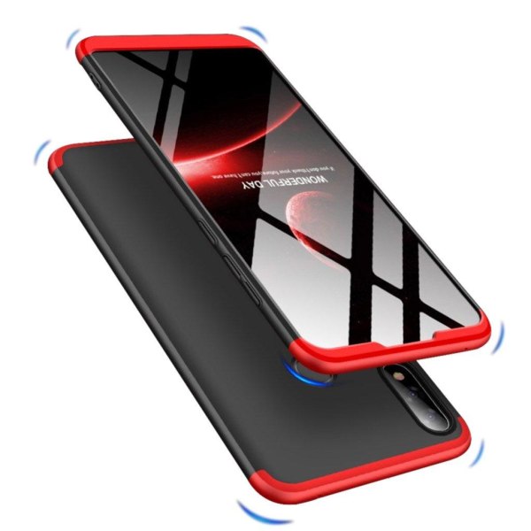 GKK ASUS ZenFone Max Pro (M2) 3-in-1 detachable case - Red / Bla Multicolor