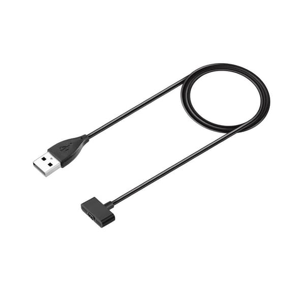 Fitbit Ionic USB laddar kabel - Svart Svart
