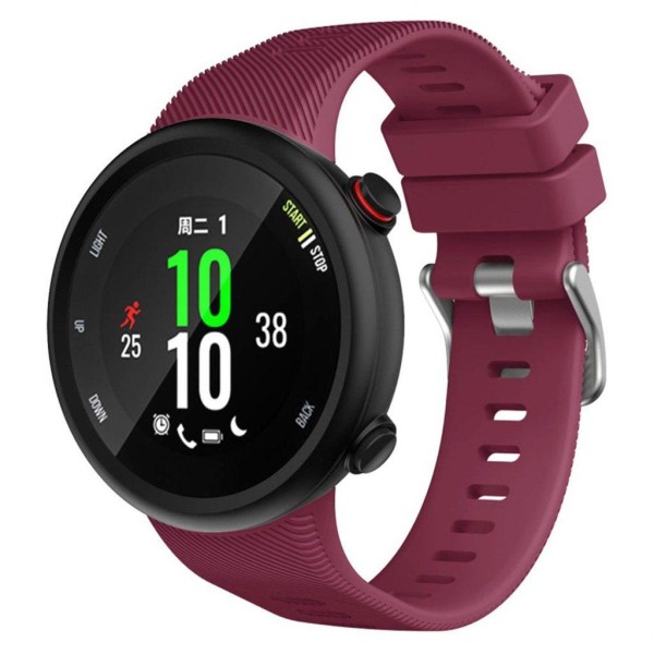 Garmin Forerunner 45 cool silikone Urrem - Vinrød Red