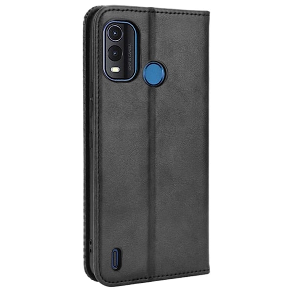 Bofink Vintage läder Nokia G11 Plus fodral - Svart Svart