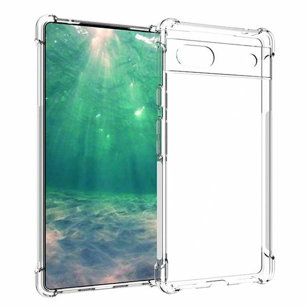 Lux-Case Airbag-deksel for Google Pixel 6a Transparent