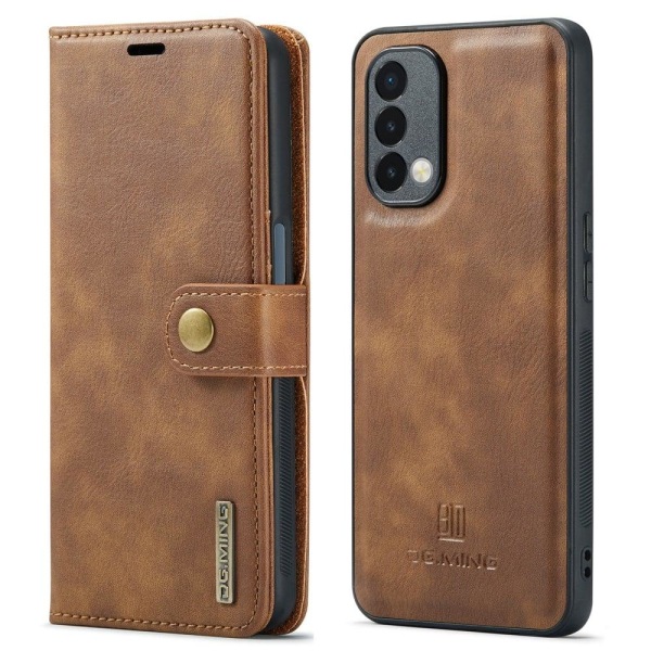 DG.Ming OnePlus Nord N200 5G 2-in-1 Pung Etui - Brun Brown