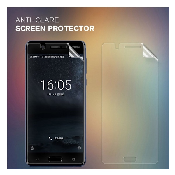 NILLKIN Nokia 5 Lätt installerad display film - Genomskinligt Transparent