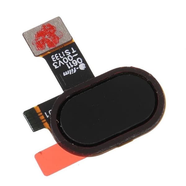 Motorola Moto E4 OEM fingeraftryksknap flexkabel del - Sort Black