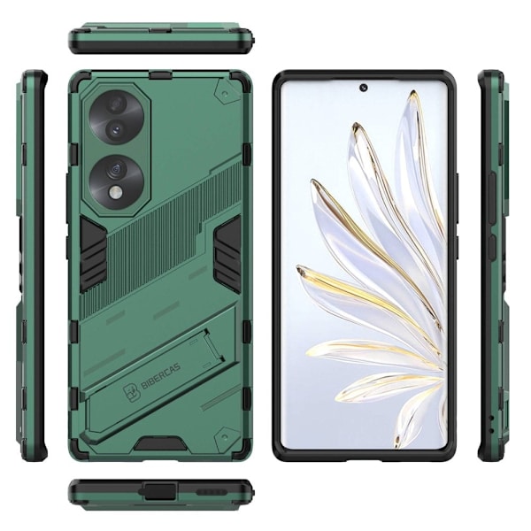 Støtsikkert hybriddeksel for Honor 70 - Grønn Green