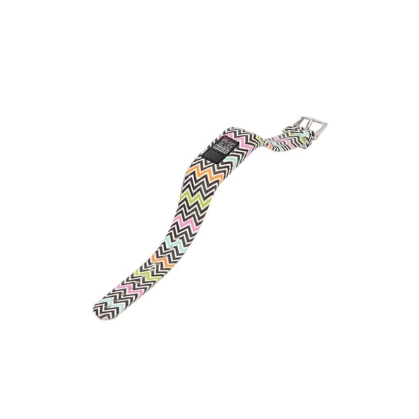 Garmin Vivofit JR kuvioitu ranneke - Aalto raidat Multicolor