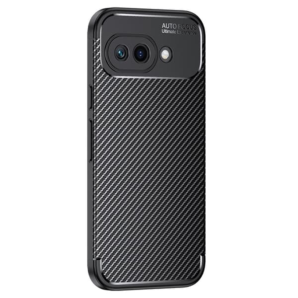 Carbon Shield Google Pixel 9a skal - Genomskinlig Transparent