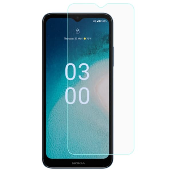 0.3mm härdat glas Nokia C300 skärmskydd Transparent