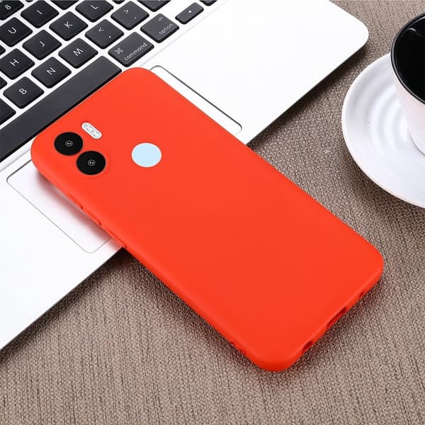 Matte Liquid silikone cover til Xiaomi Poco C51 - Rød Red
