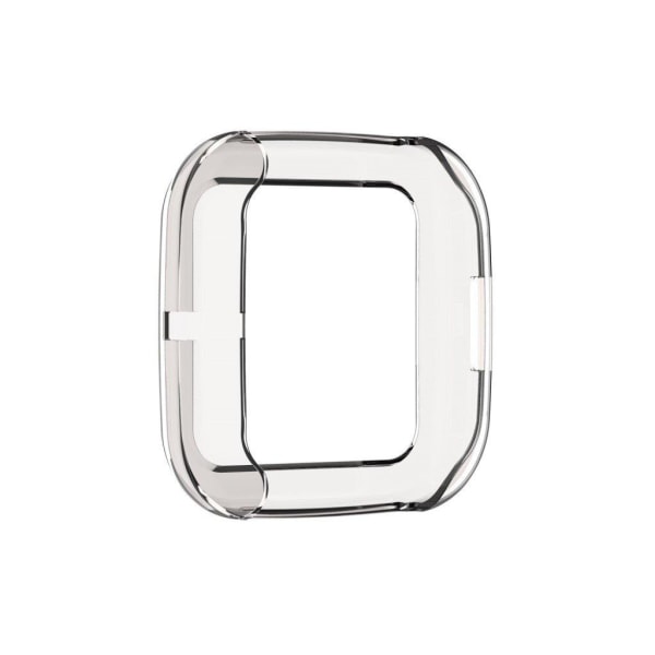 Fitbit Versa 2 fleksibel translucent etui - Grå Transparent