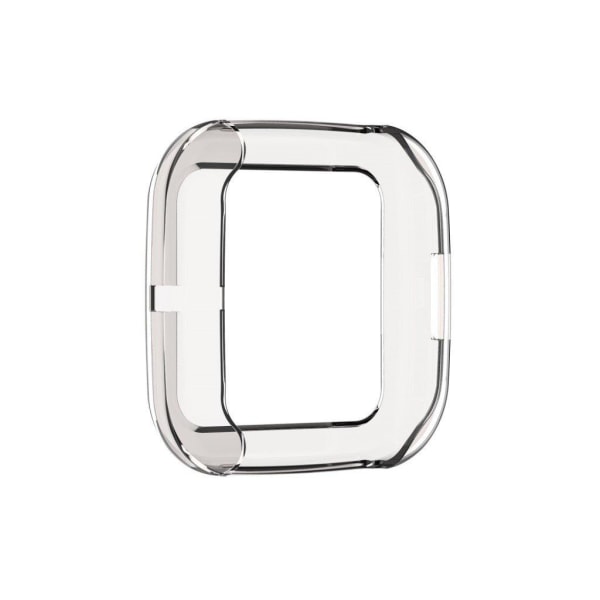 Fitbit Versa 2 flexible translucent case - Grey Transparent