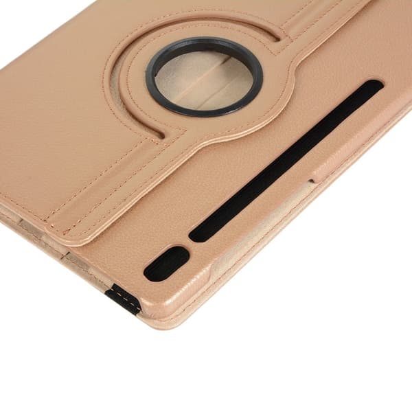 Samsung Galaxy Tab S8 Ultra enkelt flipfodral i läder - Brun Brun