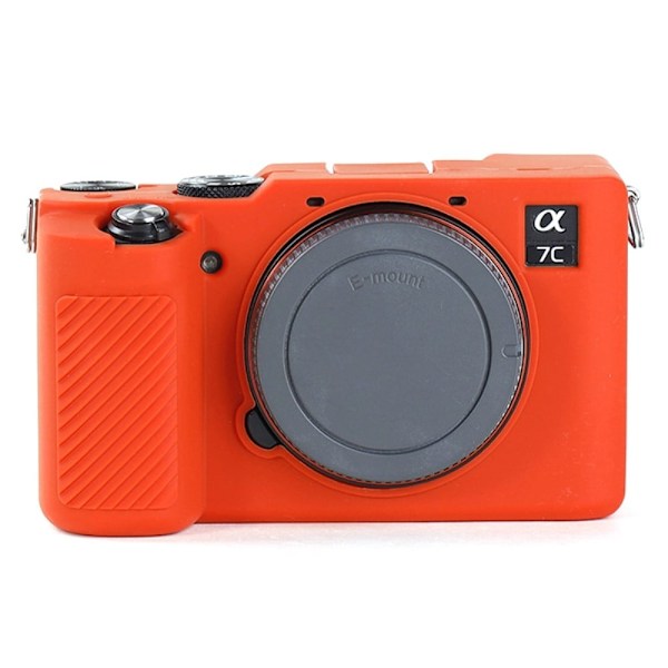 Silikonskydd för Sony A7C - Orange Orange