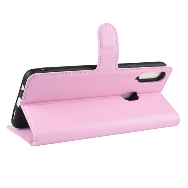 Classic  Samsung Galaxy A20s flip etui - Lyserød Pink