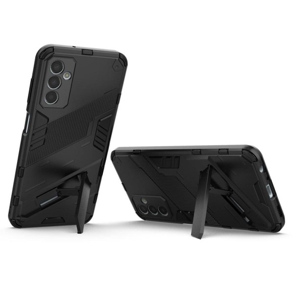 Stødsikker Hybrid Cover med A Moderne Touch til Samsung Galaxy M13 4g - Sort Black