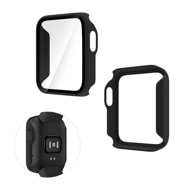 Xiaomi Redmi Klockram + härdat glas - Svart Svart