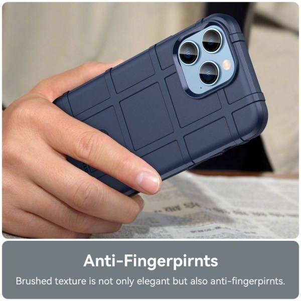 Rugged Shield etui - iPhone 14 Pro - Blå Blue