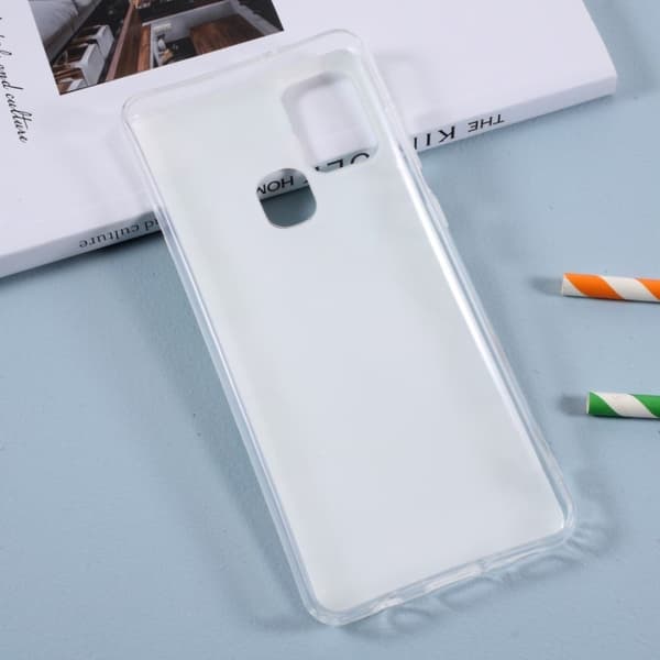 Marble Samsung Galaxy A21s Etui - Grønn / Hvit White