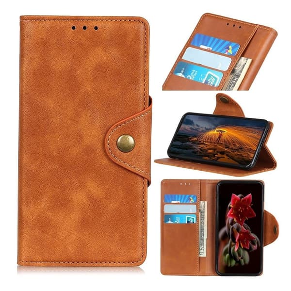 Alpha Nokia 2.2 flip veske - Brun Brown