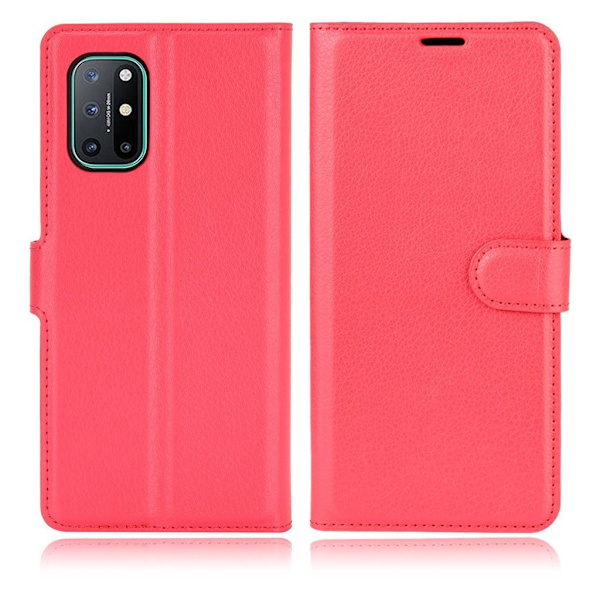 Classic OnePlus 8T flip kuoret - Punainen Red