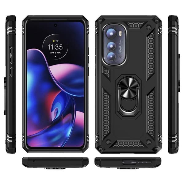 Bofink Combat Motorola Moto Edge 2022 Etui - Sort Black