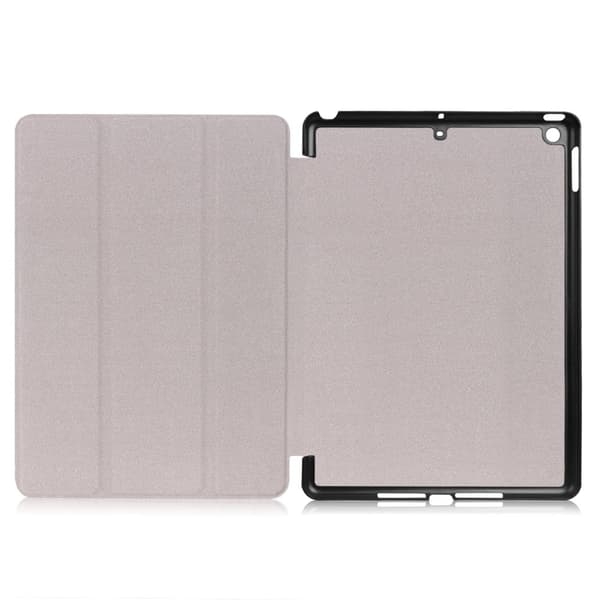 iPad (2017) Etui laget av kunstlær og silikon – Ikke rør meg Black