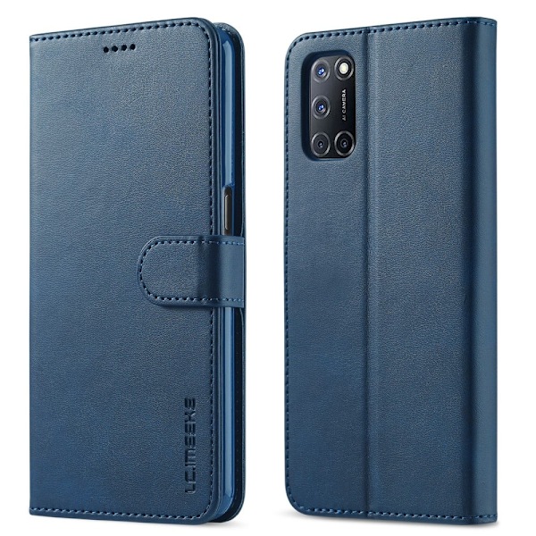 LC.IMEEKE Oppo A54 5G / A74 5g / A93 5g Läppäkotelo - Sininen Blue