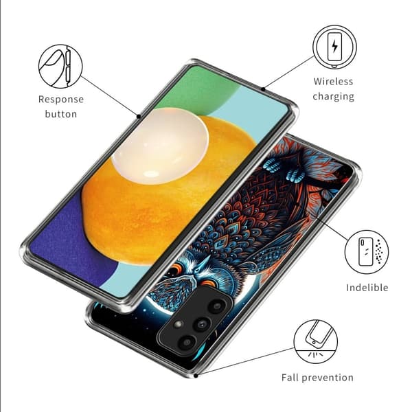 Fantasy Samsung Galaxy A15 deksel - Stil D Blue