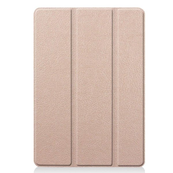 iPad 10.2 (2021) / (2020) / (2019) tri-fold PU leather flip case Gold