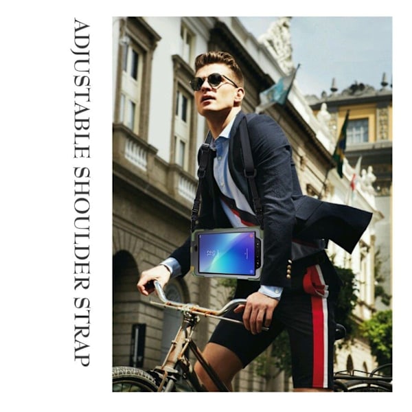 Samsung Galaxy Tab Active 2 X-muotoinen yhdistelmäkotelo - Naamiointi Green