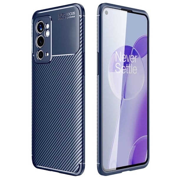 Carbon Shield OnePlus 9RT 5G Etui - Blå Blue