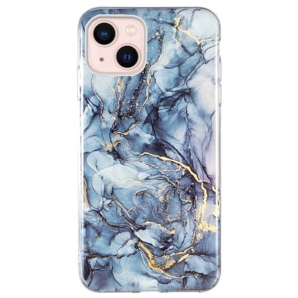 Marble iPhone 14 Plus Suojakotelo - Harmaa Silver grey