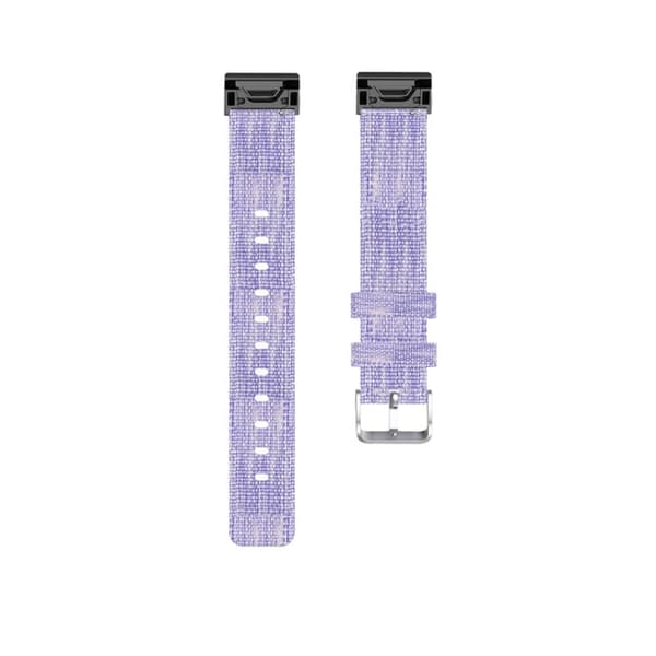 20mm kankainen kellohihna Garmin-kelloon työkalulla - Violetti Purple