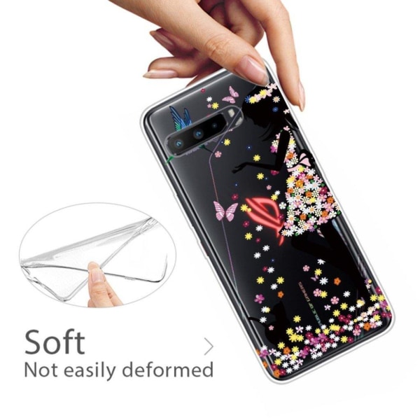 Butterfly läder Asus ROG Phone 3 fodral - Flerfärgad multifärg