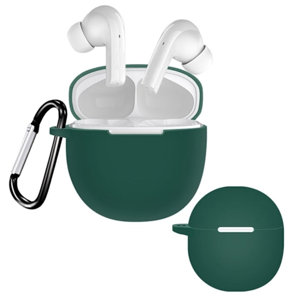 QCY T18 silikonfodral med spänne - Midnattsgrön Grön