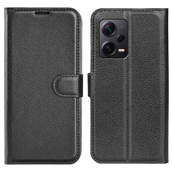 Classic Xiaomi Redmi Note 12 Pro Plus Flippetui - Svart Black