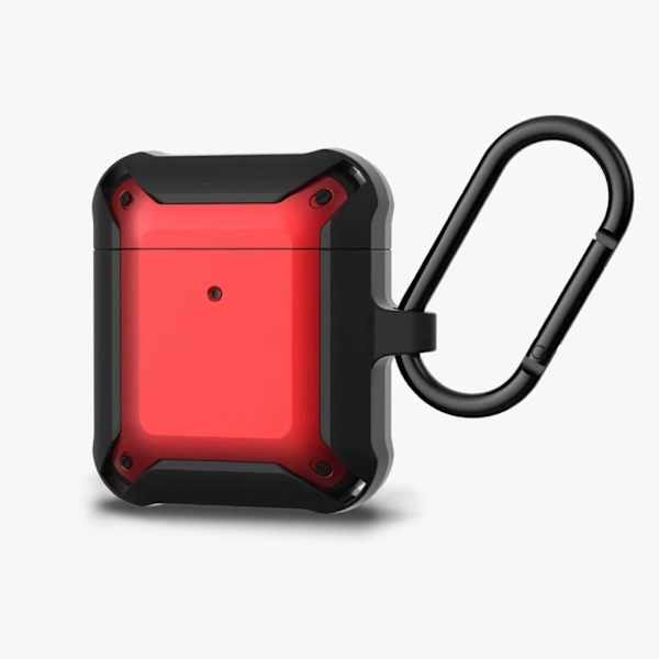 Airpods hybrid-etui - Rød / Sort Red