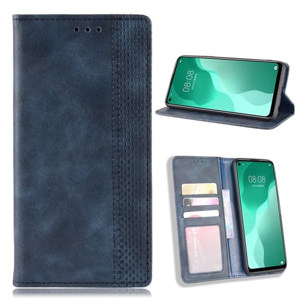 Bofink Vintage Huawei P40 Lite 5G Etui - Blå Blue