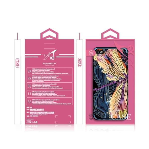 Deco iPhone 8 Plus / iPhone 7 Plus cover - Blå Blue