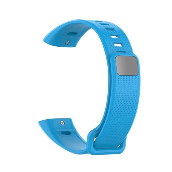 Huawei Band 2 Pro / Band 2 klockarmband i silikon - Baby Blå Blå