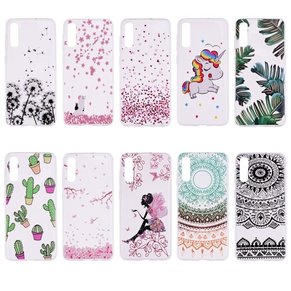 Deco Samsung Galaxy A70 cover - Blade Multicolor